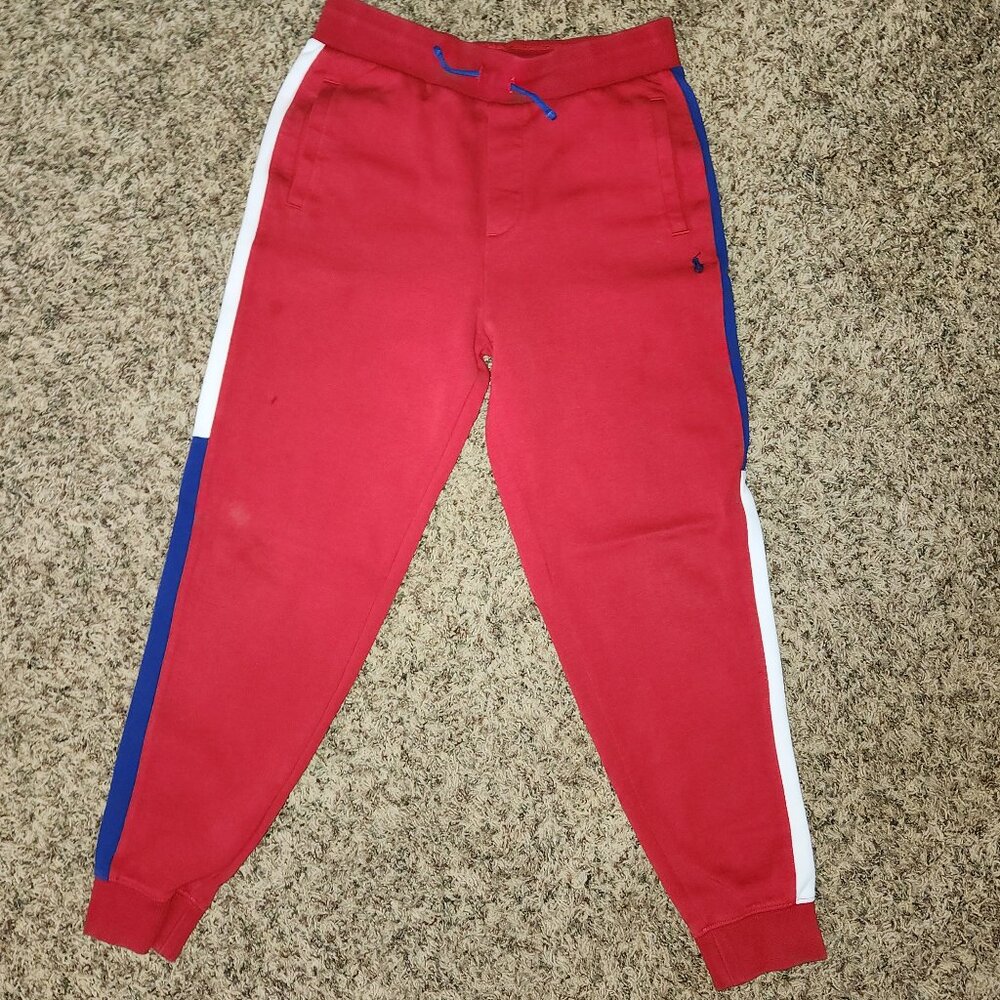 Polo Ralph Lauren Boys Double-Knit Jogger Pants Size L (14-16)